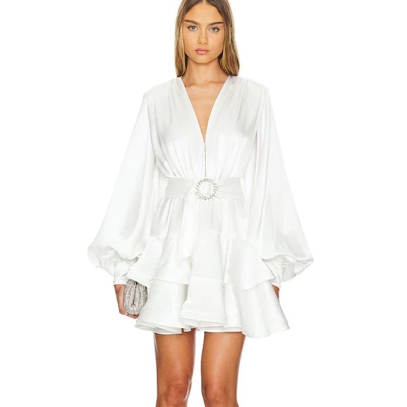 knee length dresses for ladies BHLDN Bronx and Banco Megan Mini  Nearly Newlywed